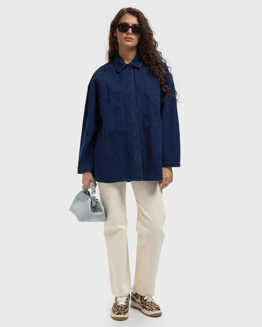 Comow Shirt Raw Blue