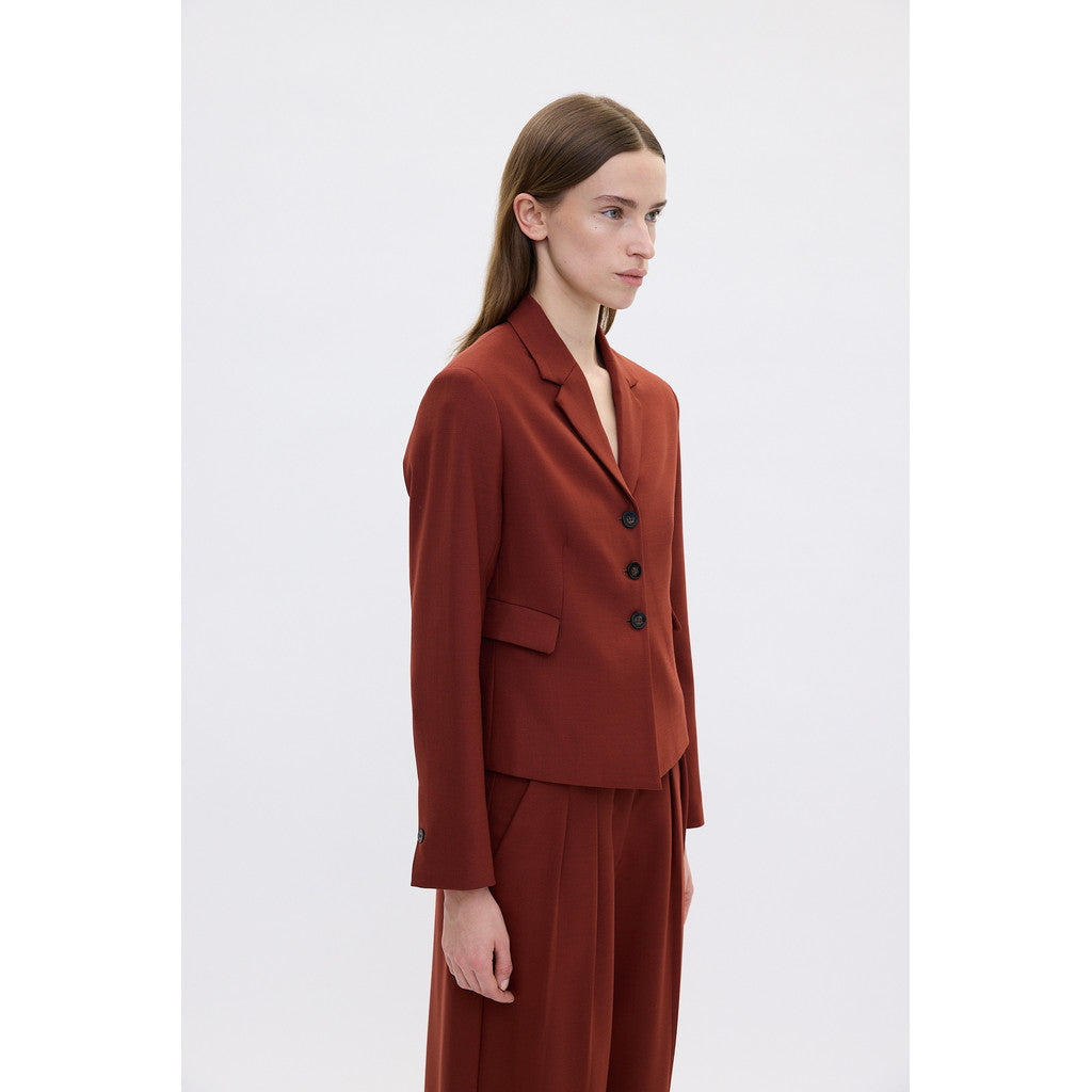 Jenny Blazer Brandy Brown