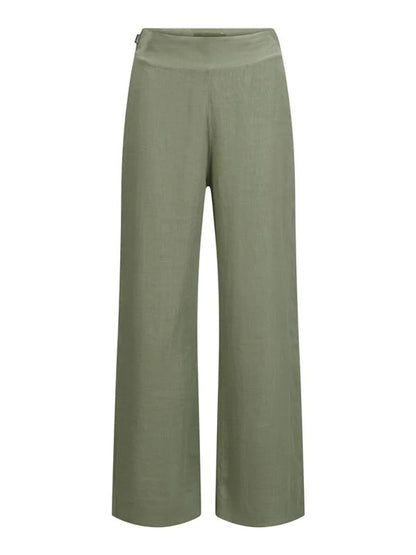 Molly Linen Pants Green