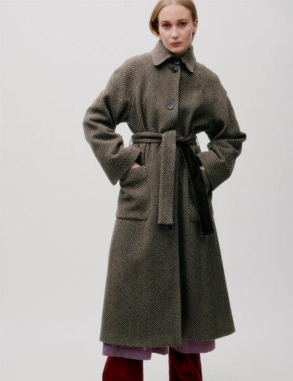 Dyveke Coat Herringbone