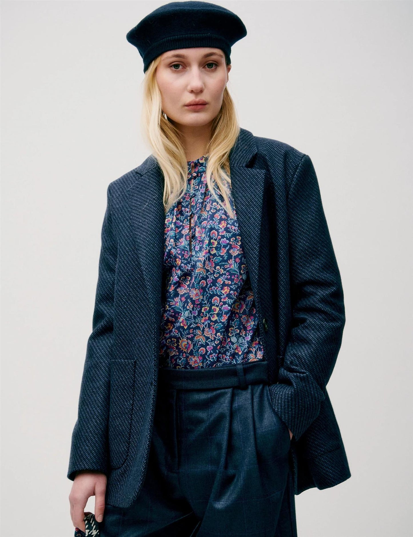 Ragnhild Jacket Tweed Blue