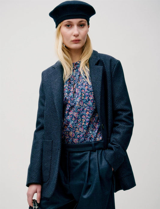 Ragnhild Jacket Tweed Blue