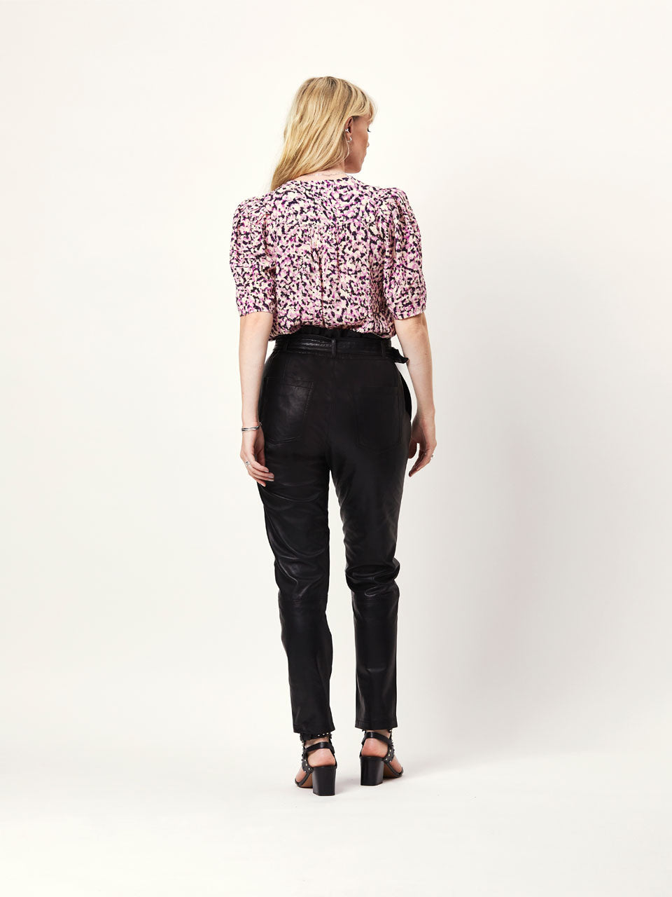 Doja Puff Sleeve Top Multicolour