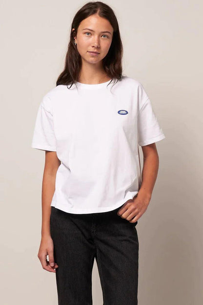 Fizvalley T-Shirt White - No22 Damplassen