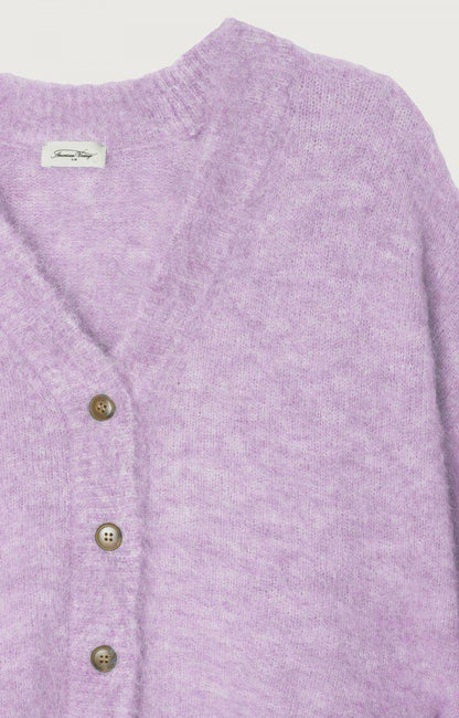 Foubay Cardigan Parme Melange - No22 Damplassen