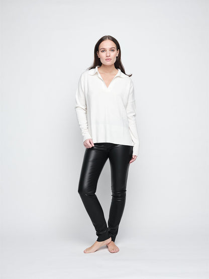 Gina Leather Pants Black - No22 Damplassen