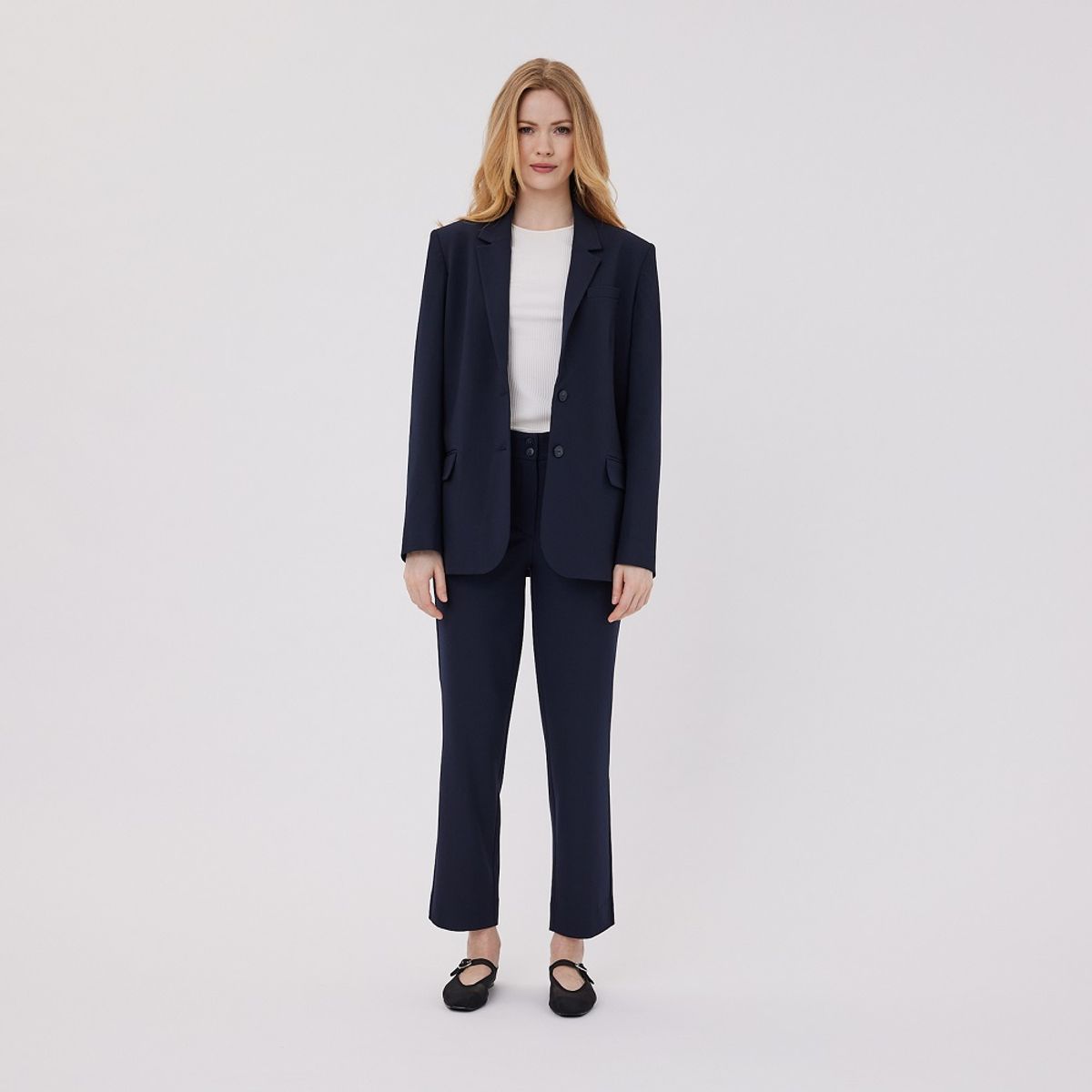 Hannah Blazer Navy - No22 Damplassen