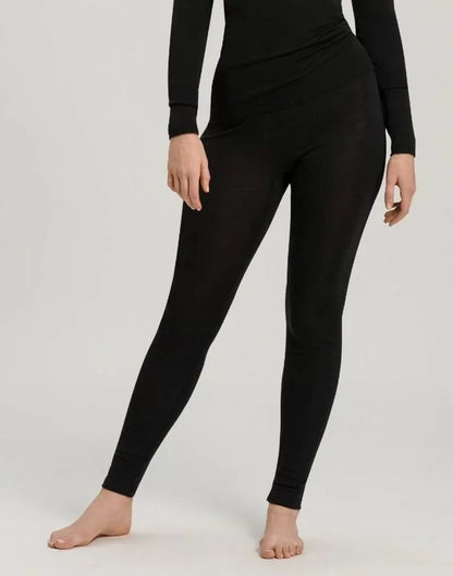 Leggings Woolen Silk Black