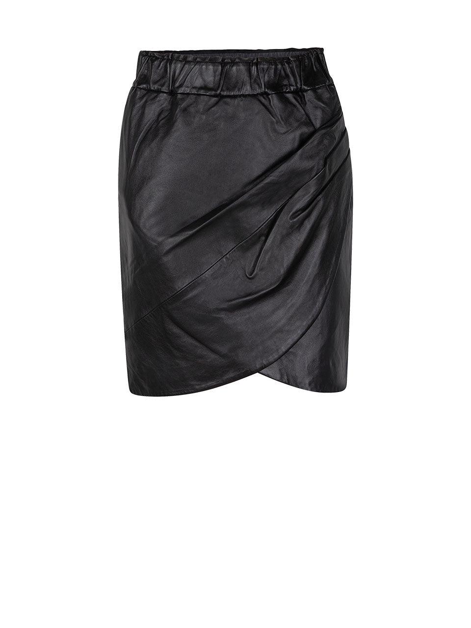 Dante6 - Jaz Leather Skirt Black - No22 Damplassen