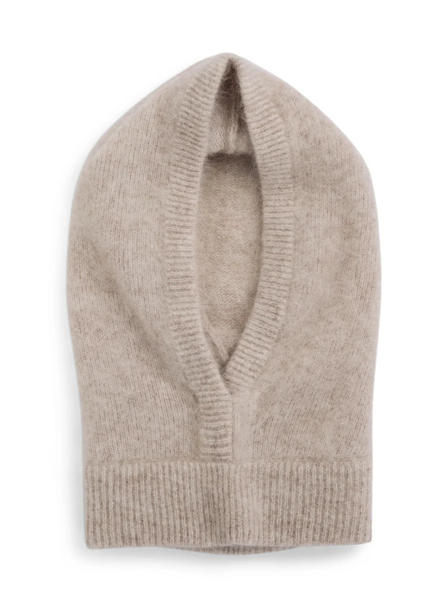 Kajsa Chunky Balaclava Beige Melange - No22 Damplassen