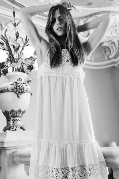 Allora Dress White