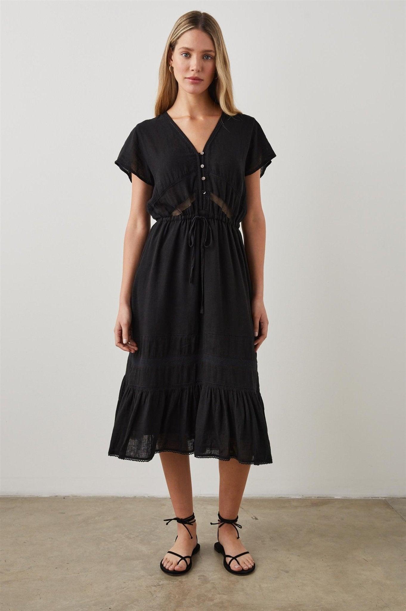 Rails - Kiki Dress Black Lace Detail - No22 Damplassen