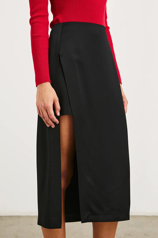 Kira Skirt Black - No22 Damplassen