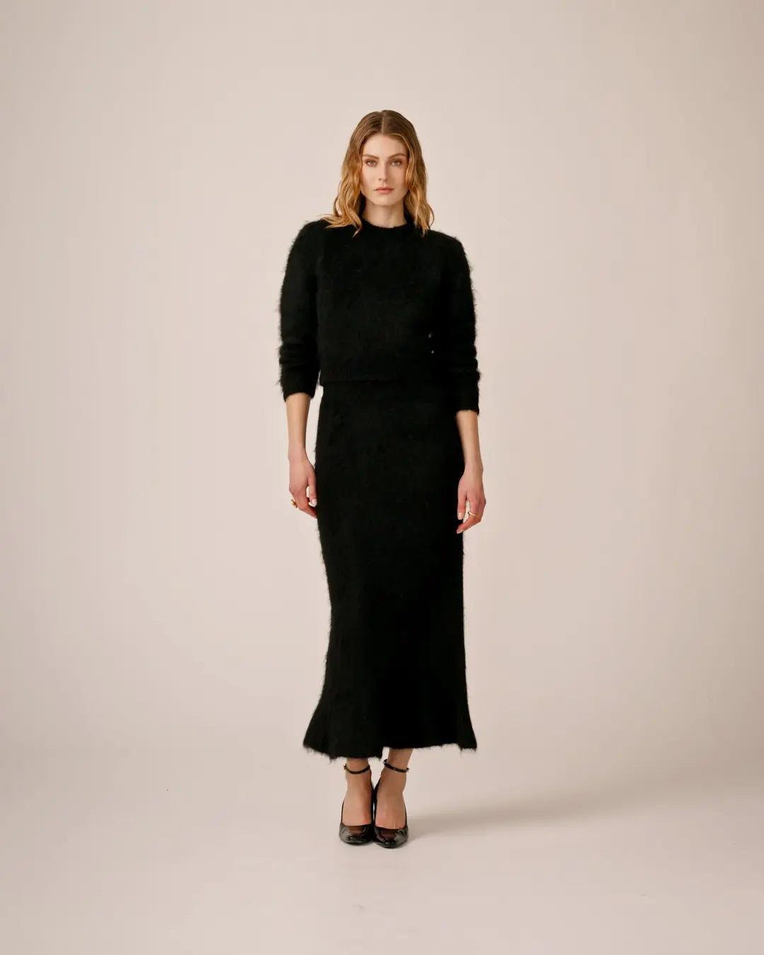 Knit Skirt Black - No22 Damplassen