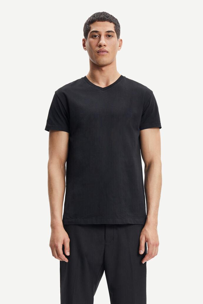 Kronos V-N T-Shirt Black - No22 Damplassen