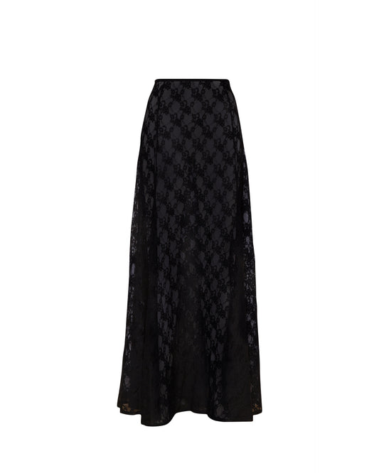 Lace Skirt Black - No22 Damplassen