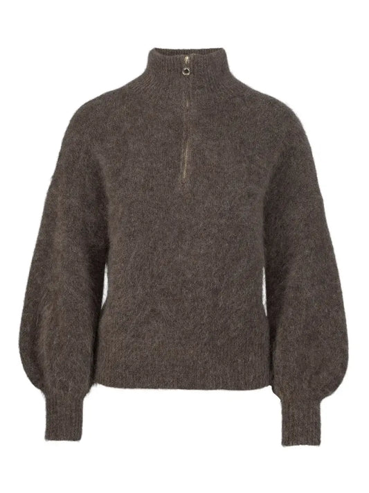 Li Chunky Sweater Brown - No22 Damplassen