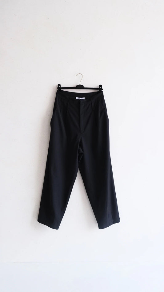 Light Wool OV Pants Black - No22 Damplassen