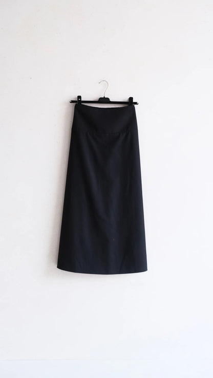 Light Wool Skirt Black - No22 Damplassen