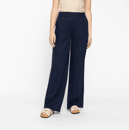 Linea Pants Navy - No22 Damplassen