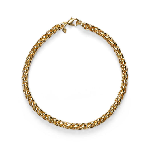 Liquid Gold Necklace Gold - No22 Damplassen