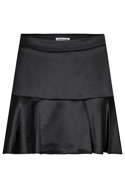 Lisbon Skirt Black - No22 Damplassen