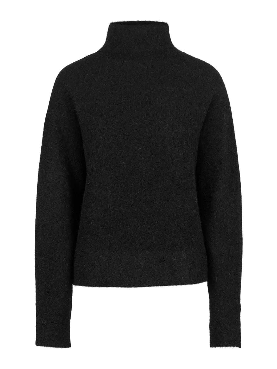 Luca Alpaca Sweater Black - No22 Damplassen