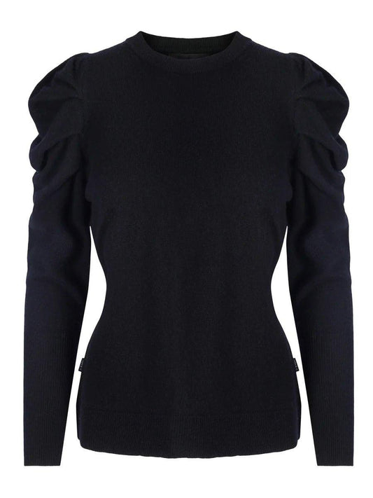 Luna Wool Sweater Black - No22 Damplassen