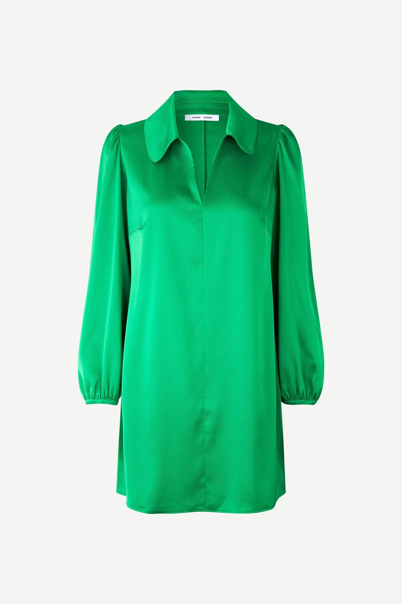 Margot Dress Fern Green - No22 Damplassen