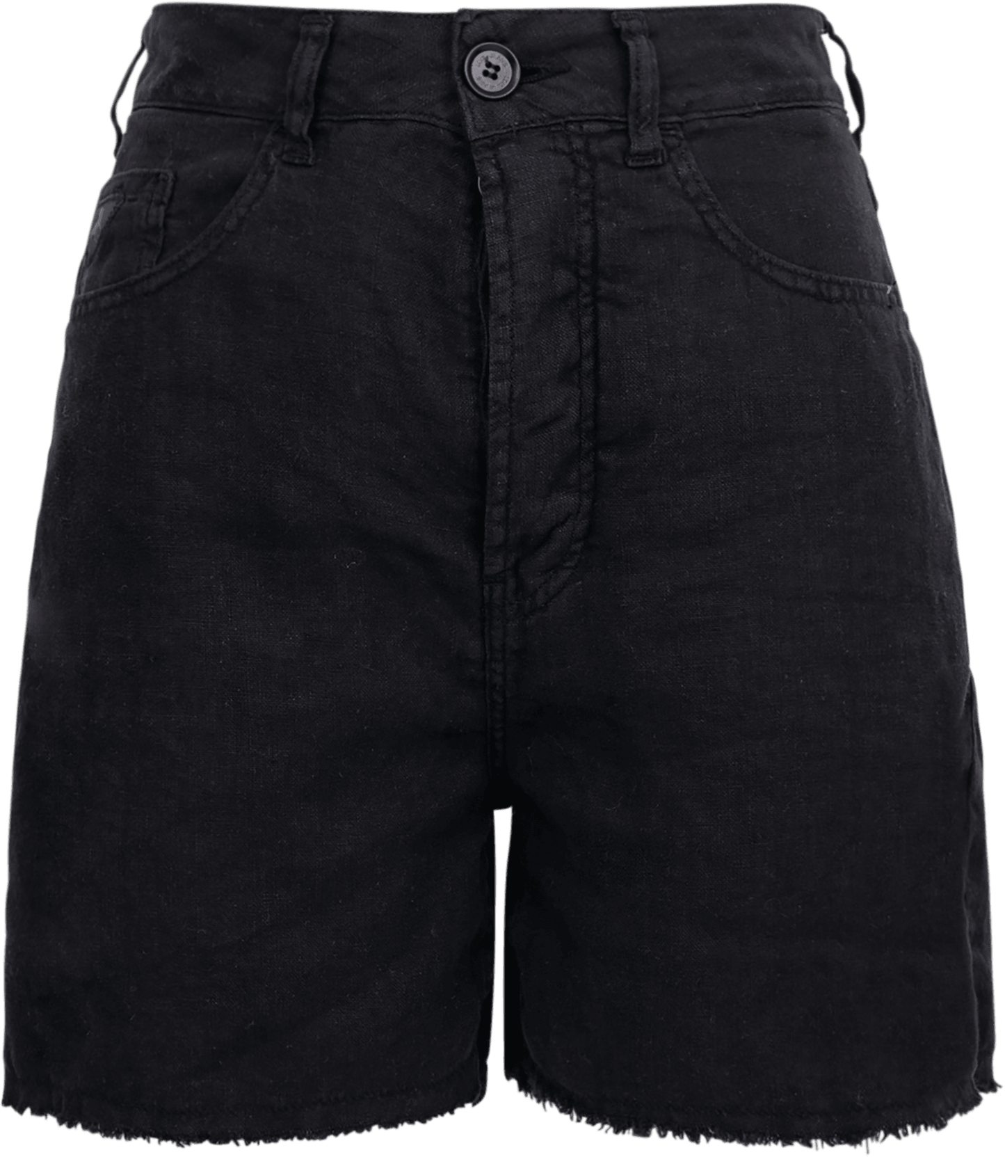 Maya Shorts Linen Black - No22 Damplassen