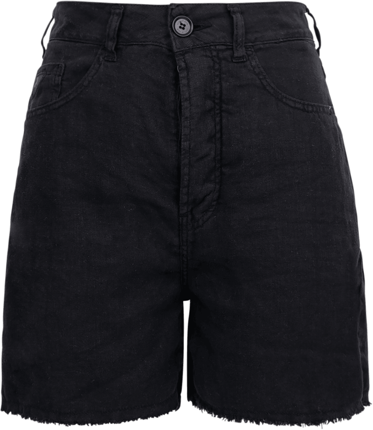 Maya Shorts Linen Black - No22 Damplassen