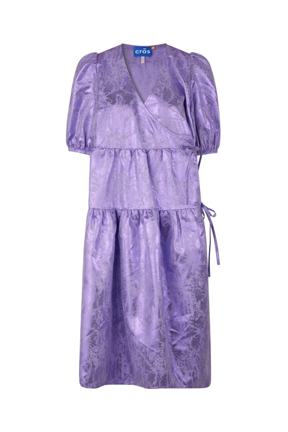 Cras - Mika Wrap Dress Dahlia Purple - No22 Damplassen