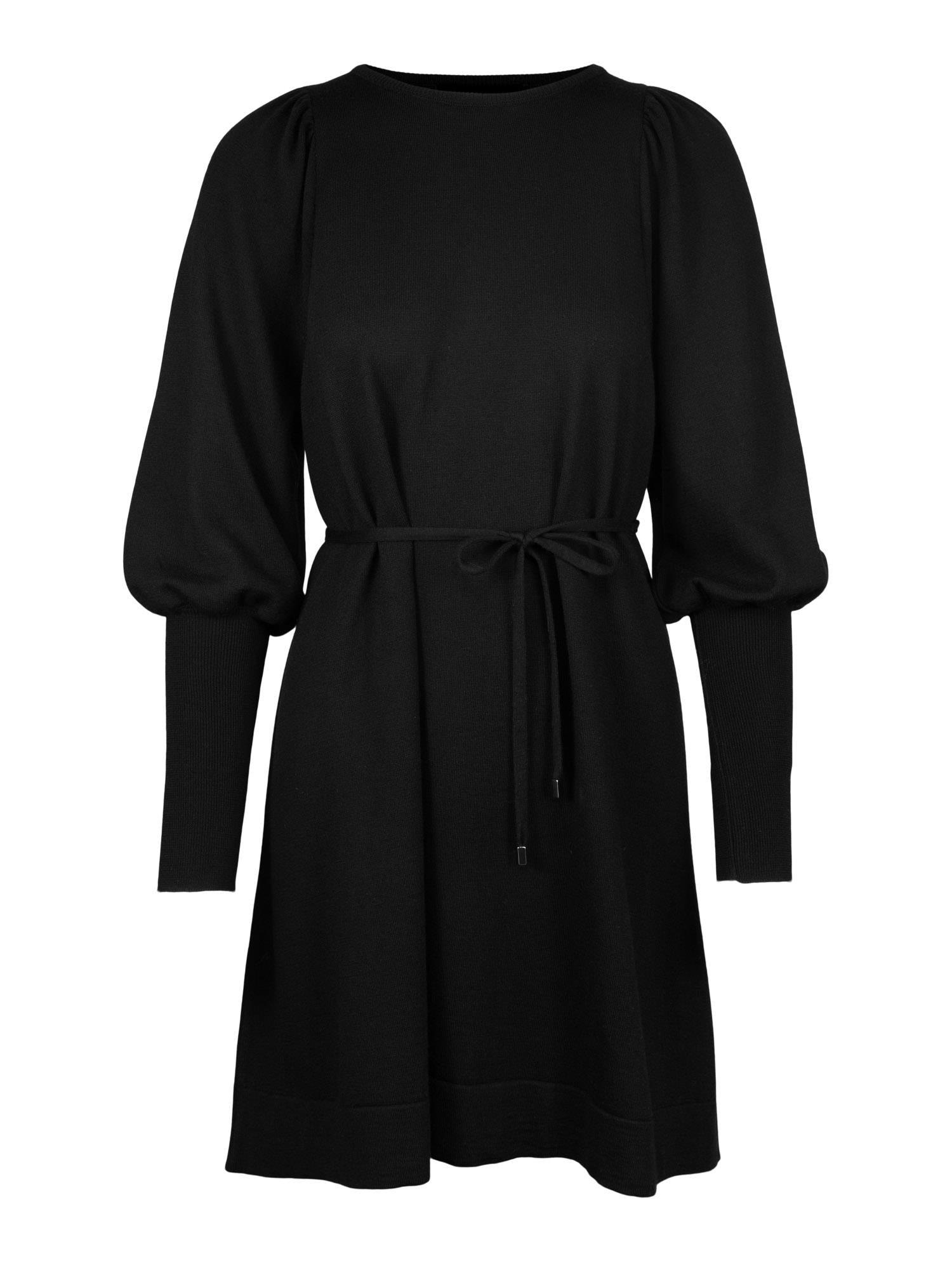 Milly Merino Dress Black - No22 Damplassen