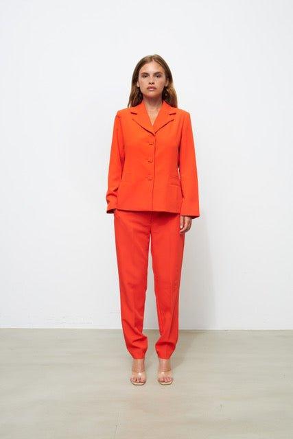 Cras - Mimi Pants Orange.com - No22 Damplassen