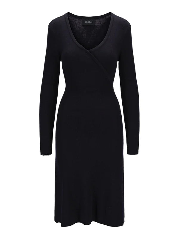 Minny Dress Navy - No22 Damplassen