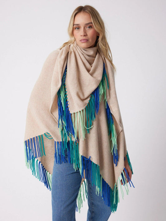 Nancy Cashmere Scarf Beige - No22 Damplassen