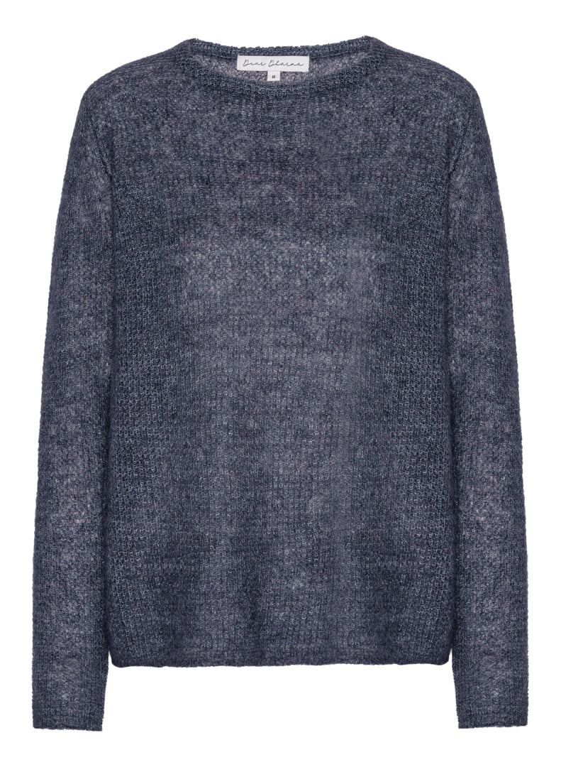 New Maddy Sweater Blueberry - No22 Damplassen