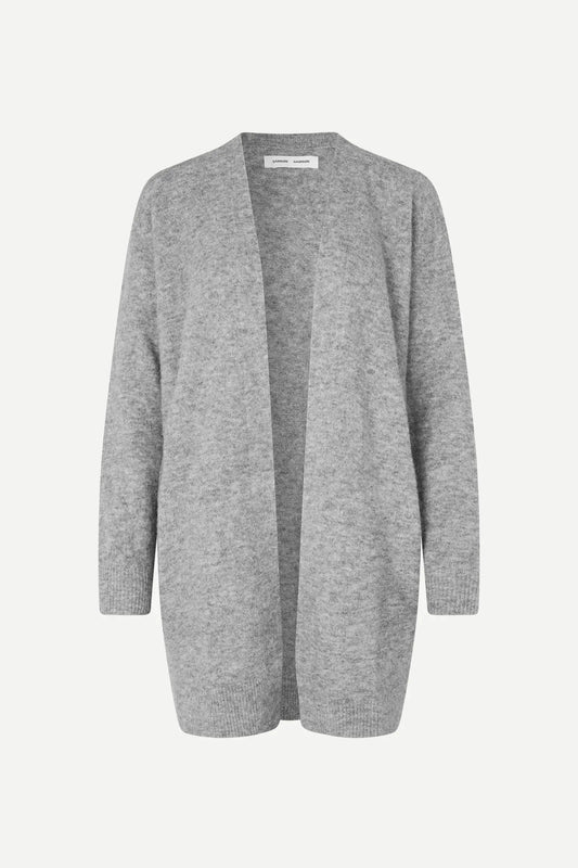 Nor Cardigan Grey Mel - No22 Damplassen