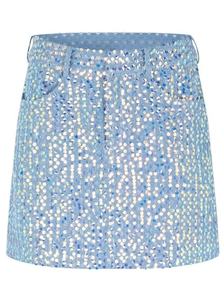 Northcras Skirt Blue Glitter - No22 Damplassen