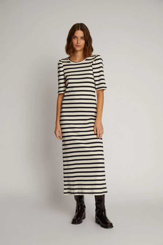 Oran Dress Navy - No22 Damplassen