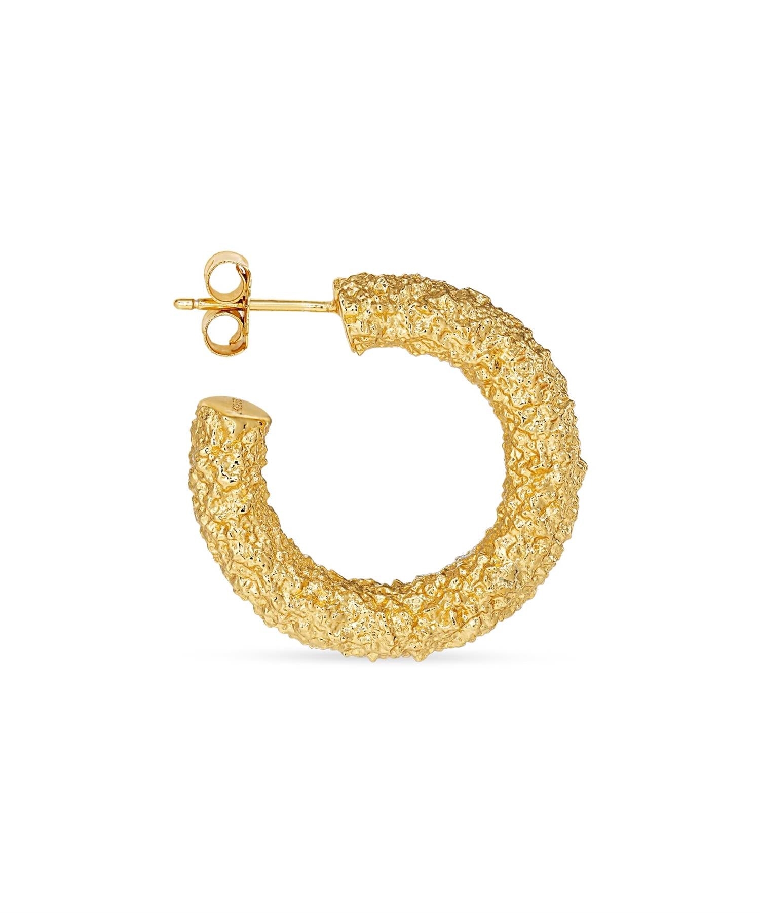 Organic Chunky Hoops Gold - No22 Damplassen