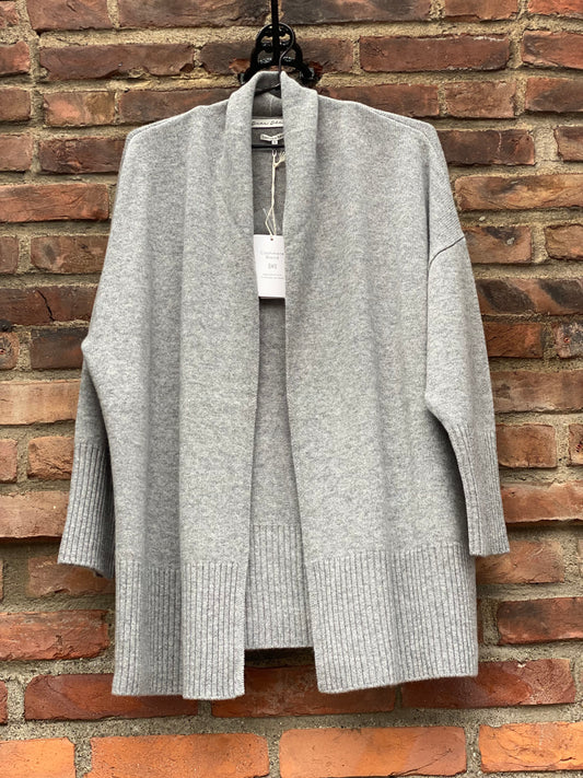 Penny Cardigan Grey Mel - No22 Damplassen