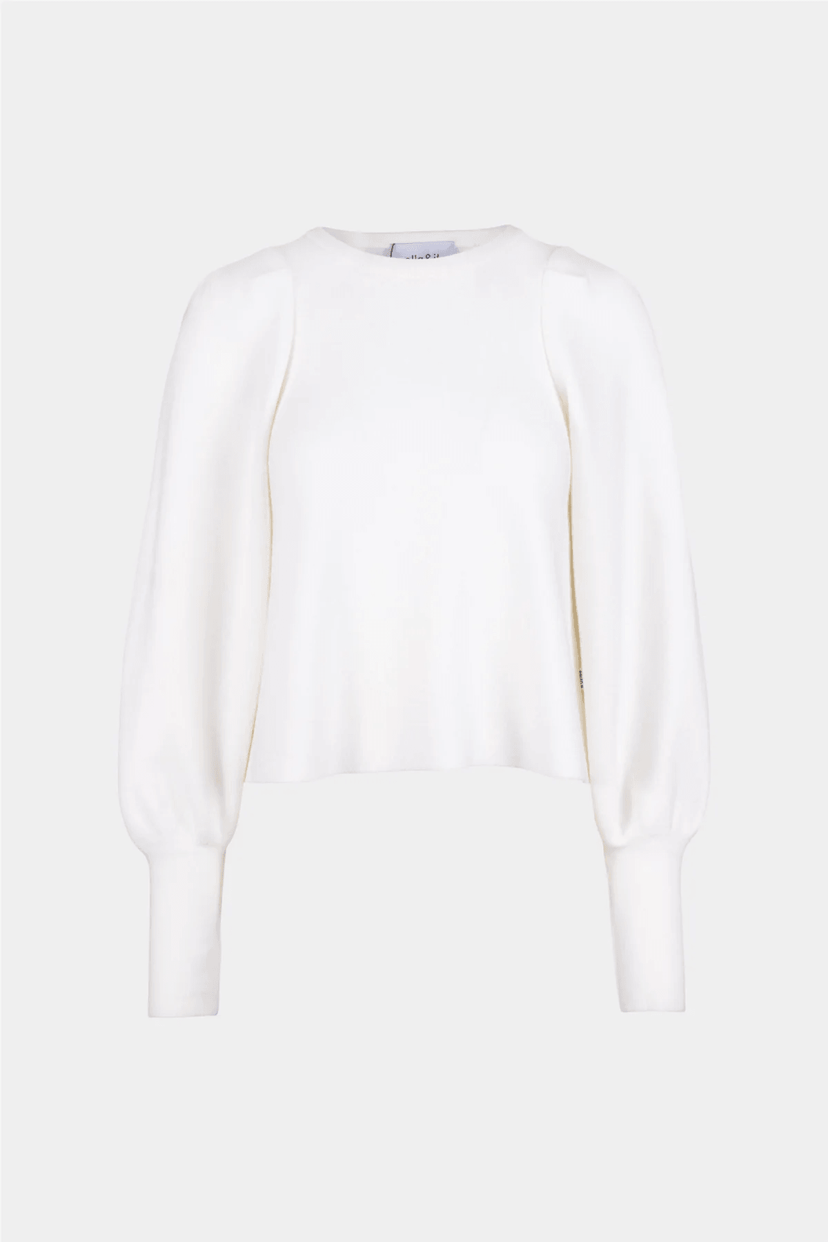 Pernilla Merino Sweater White - No22 Damplassen