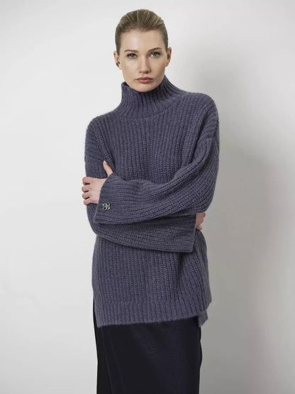 Rayure Sweater Ash Blue - No22 Damplassen