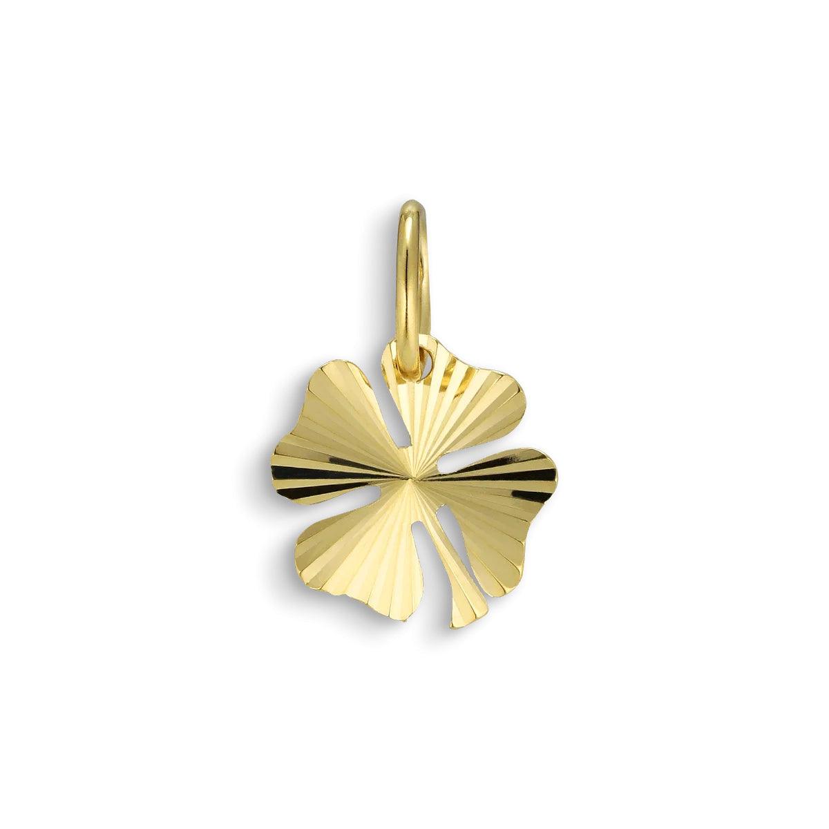 Reflection Clover Pendant Gold - No22 Damplassen