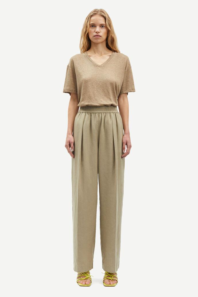 Sajulia Trousers Light Olive - No22 Damplassen