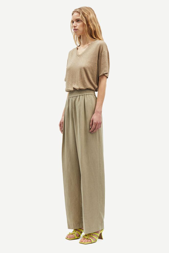 Sajulia Trousers Light Olive - No22 Damplassen