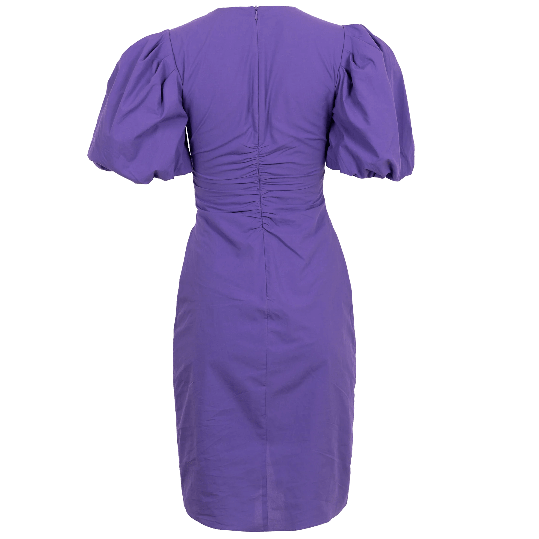 Sandrine Puff Sleeve Dress Purple - No22 Damplassen