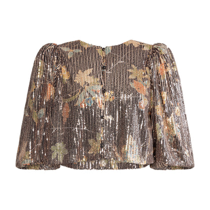 Sequins Jacket Night Garden - No22 Damplassen