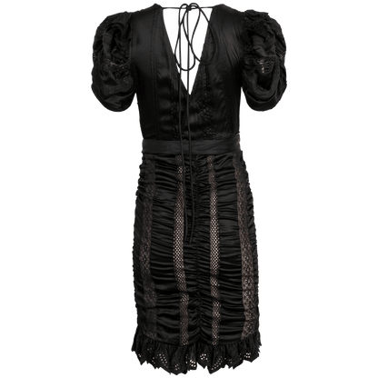 Sienna Lace Dress Black - No22 Damplassen